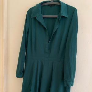 Long sleeve button dress